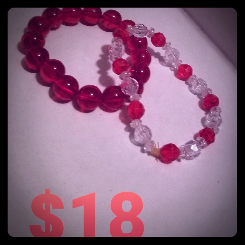 Set of Beaded Bracelets